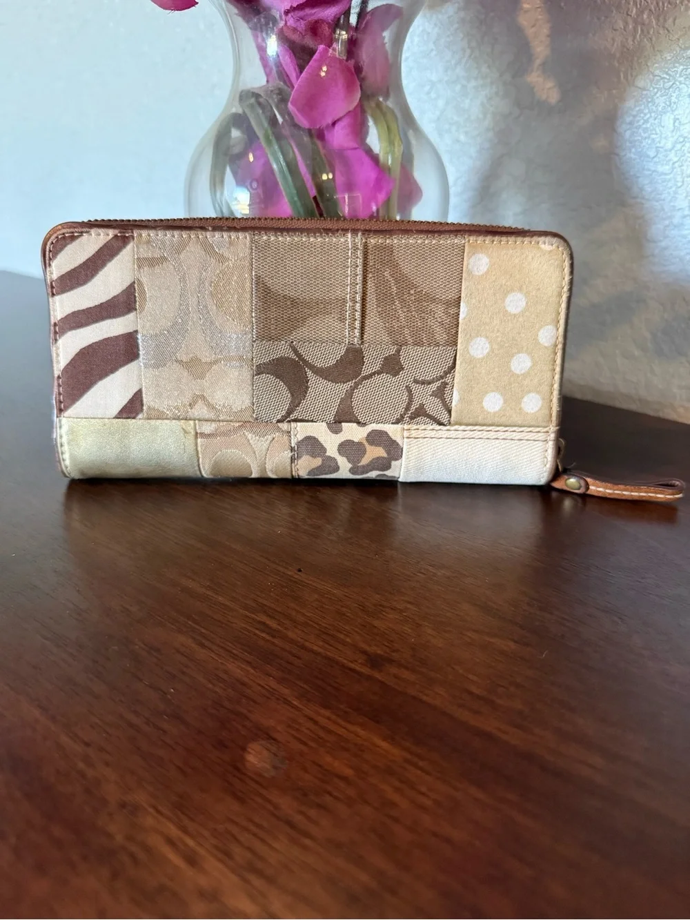 Coach patchwork long